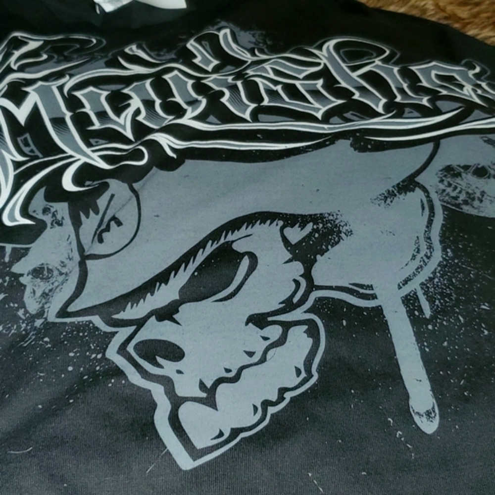🆕️ Mens Metal Mulisha T-Shirt Black Size XL